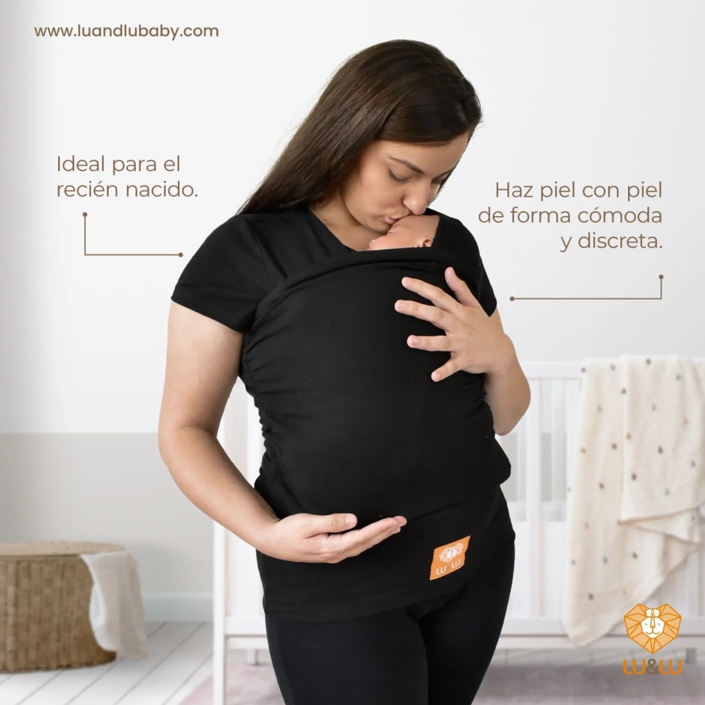 Camiseta Nido - Portabebé piel con piel
