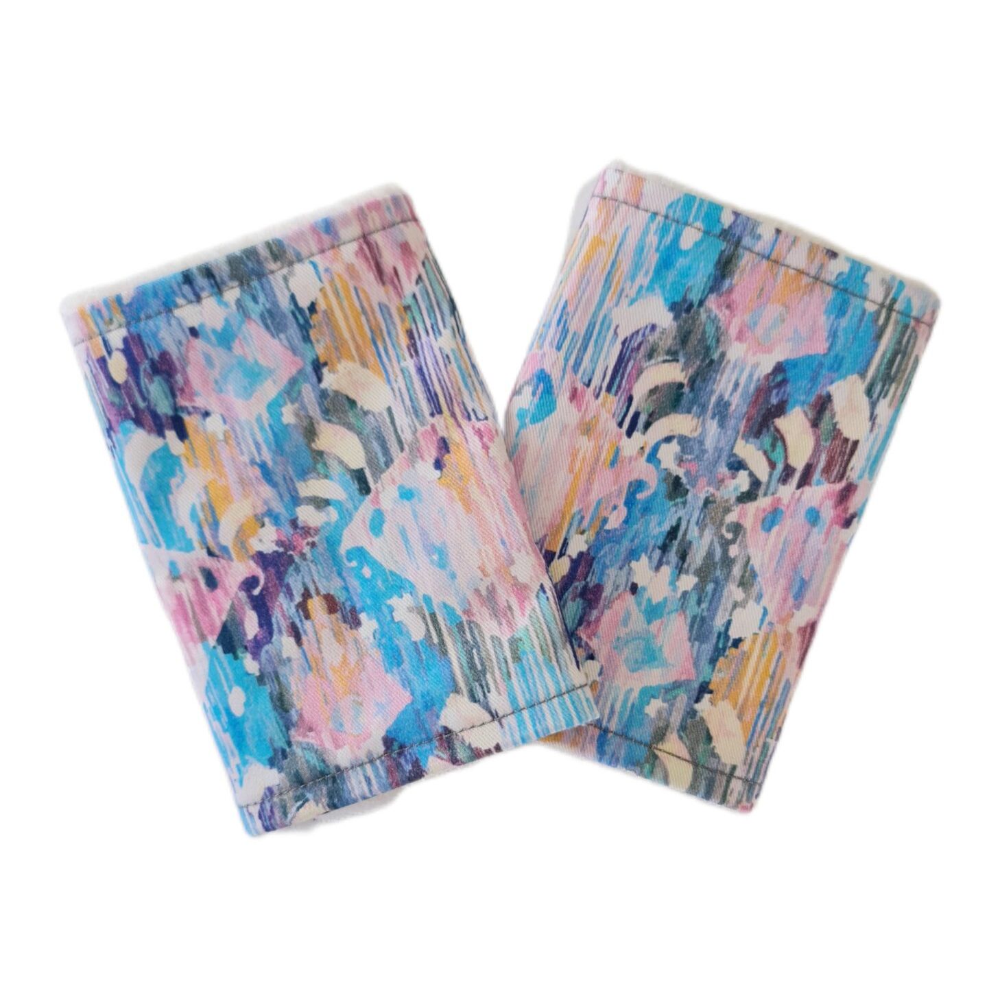 Pads Reversibles Acuarela 100% algodón - Lu&Lu Baby