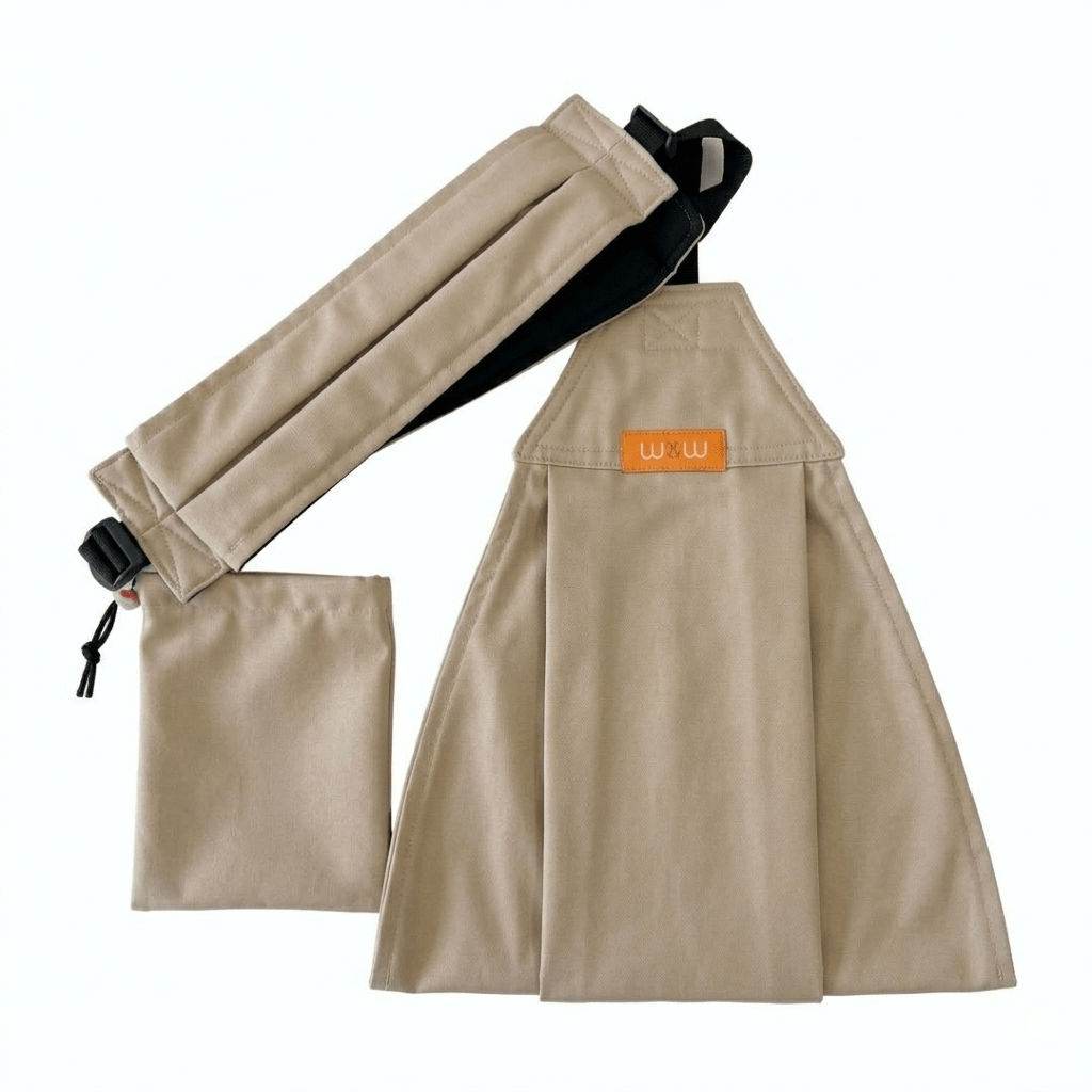 Baby Koala Beige 2 Portabebé de cadera | Ayuda brazos